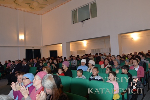 Торжественный вечер посвященный 25-летию Независимости Республики Казахстан в Кушмуруне 